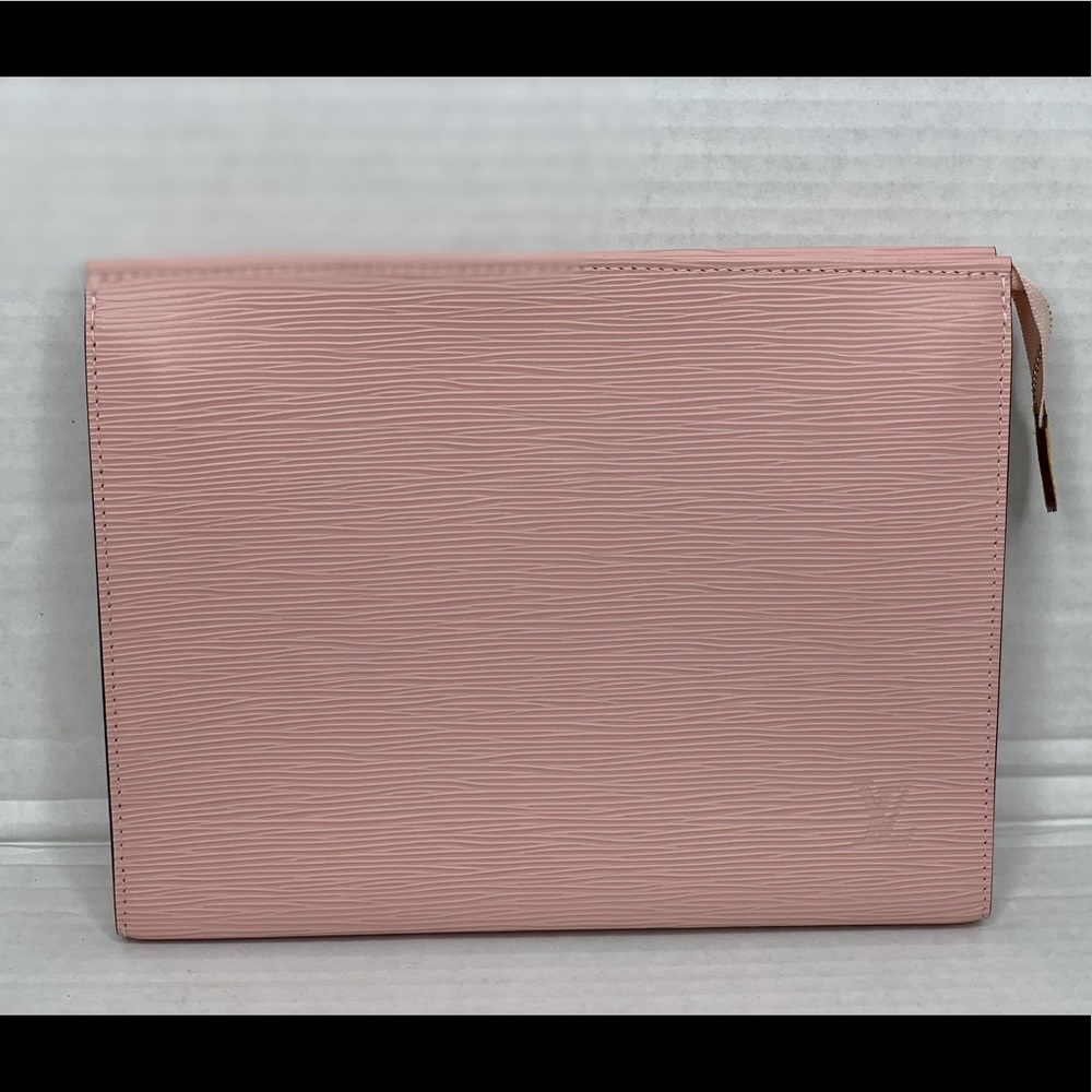 Authentic Rose Ballerine Epi Toiletry 26